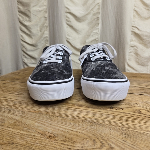 Vans Women's Doheny Platform Polka Dot Size 9 Black - Picture 3 of 10